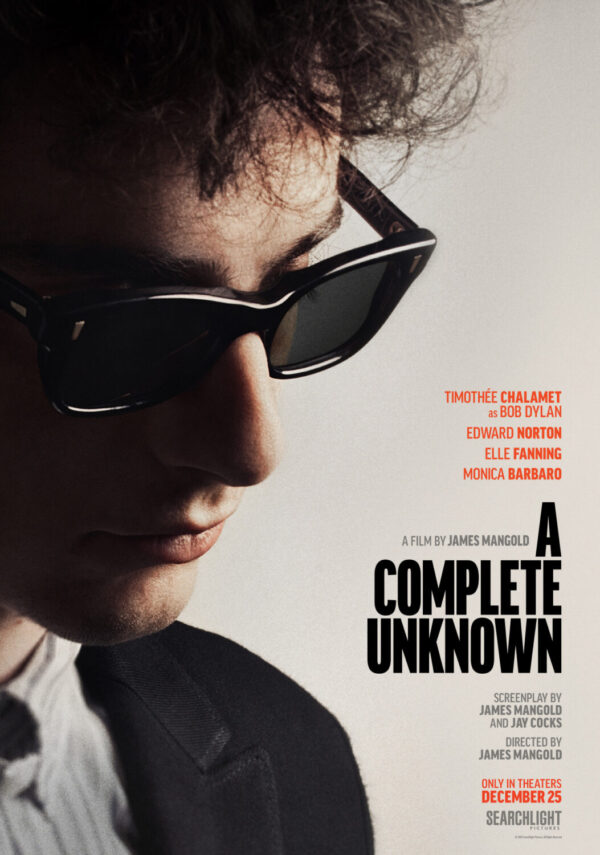 A COMPLETE UNKNOWN Movie Poster Print