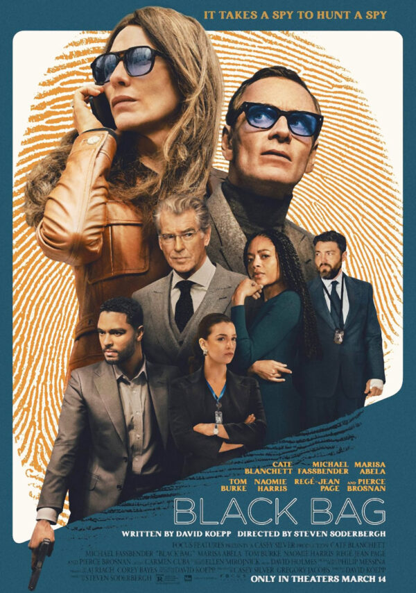 BLACK BAG Movie Film Poster Print