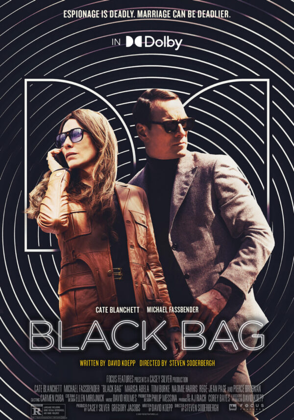 BLACK BAG Movie Film Poster Print