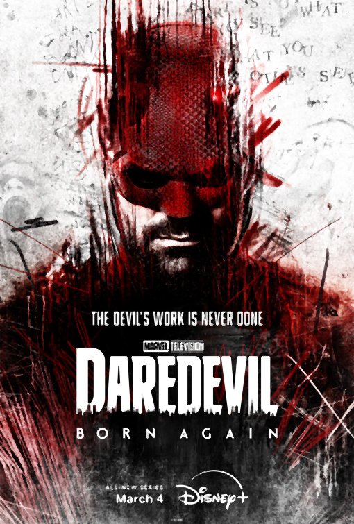 DAREDEVIL BORN AGAIN TV Show Poster Print