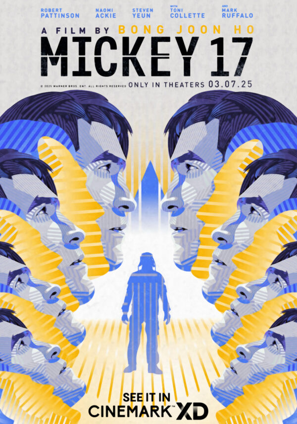 MICKEY 17 Movie Film Poster Print