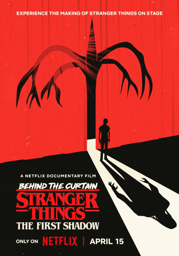 BEHIND THE CURTAIN STRANGER THINGS THE FIRST SHADOW  Movie Film Poster Print
