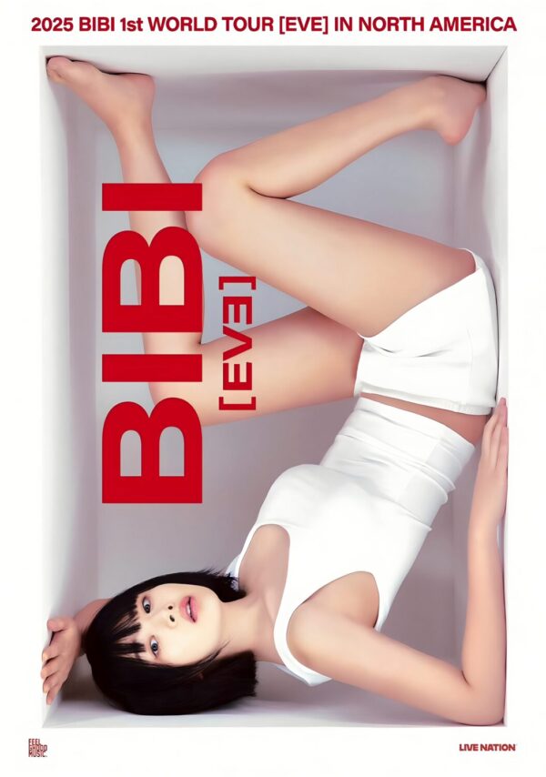 BIBI (singer) Eve 2025 North America Tour Poster