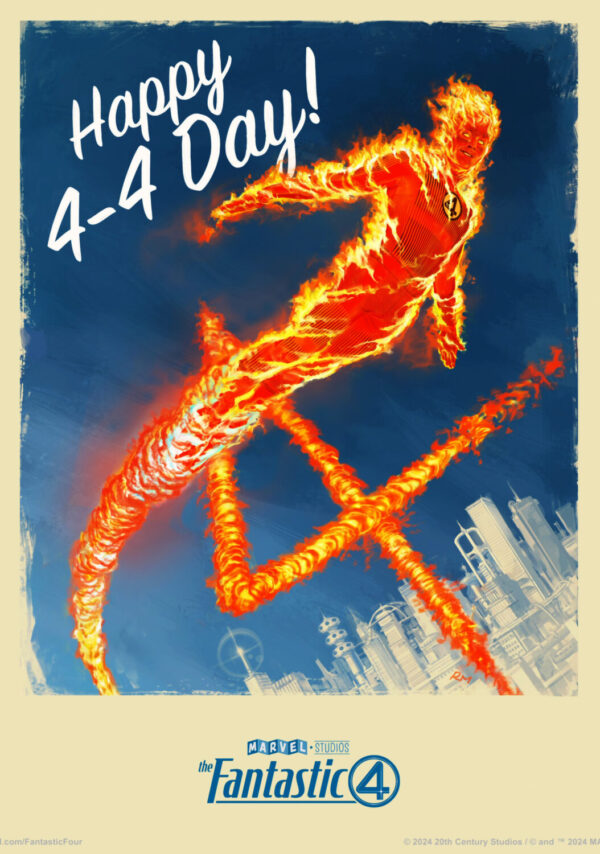 FANTASTIC 4 Movie Film Poster
