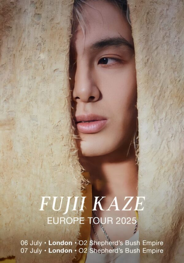 FUJII KAZE Masshiro 2025 UK Tour: LONDON Shepherd's Bush Empire Poster