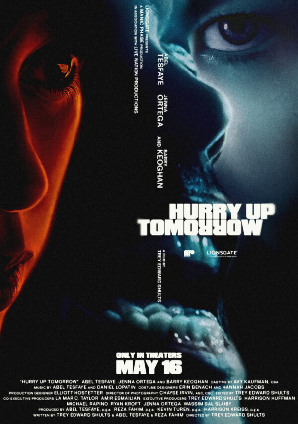 HURRY UP TOMORROW  Movie Film Poster Print