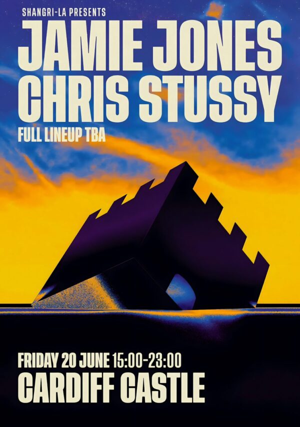 JAMIE JONES - CHRIS STUSSY Live 2025 Tour: CARDIFF Castle Poster