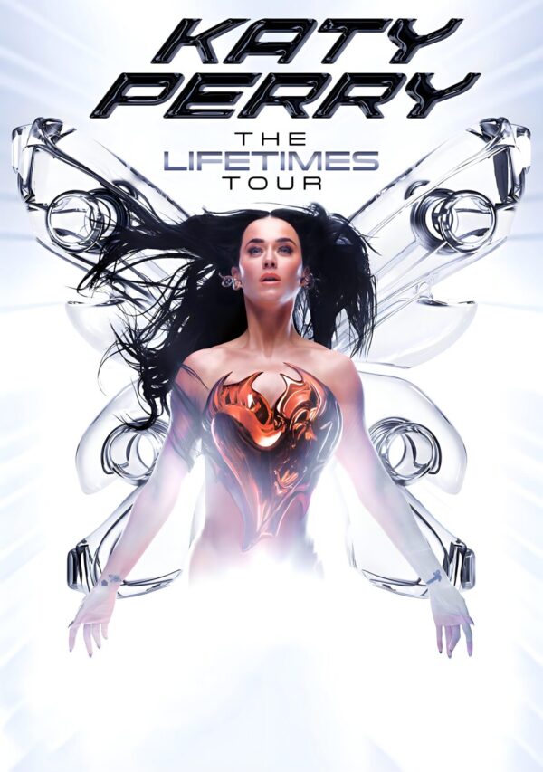 KATY PERRY The Lifetimes 2025 World Tour Poster
