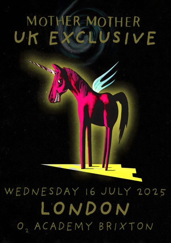 MOTHER MOTHER Nostalgia 2025 UK Tour: LONDON Brixton Academy Poster