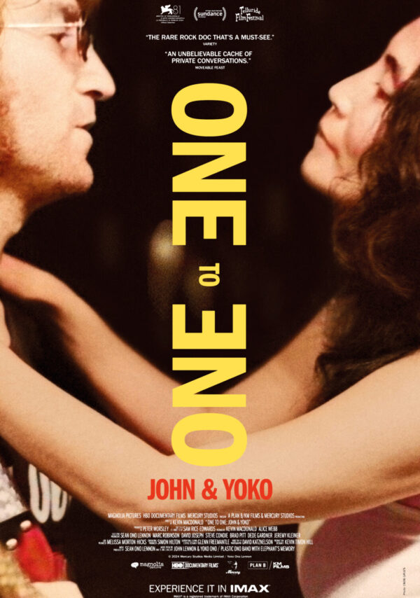 ONE TO ONE JOHN AN YOKO Movie Film Poster Print