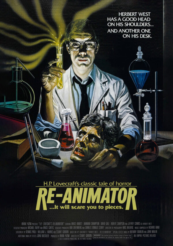 REANIMATOR  Movie Film Poster Print