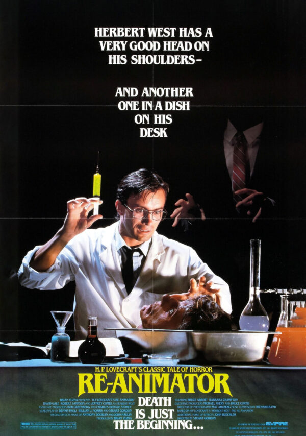 REANIMATOR  Movie Film Poster Print