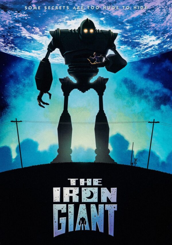 The Iron Giant Movie Poster - Classic 90's Vintage Poster