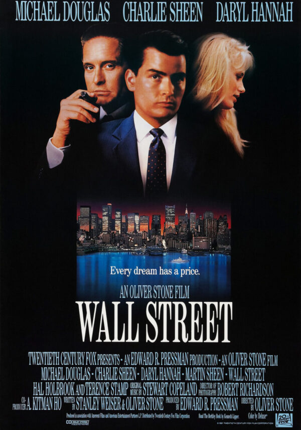 WALL STREET  Movie Film Poster Print