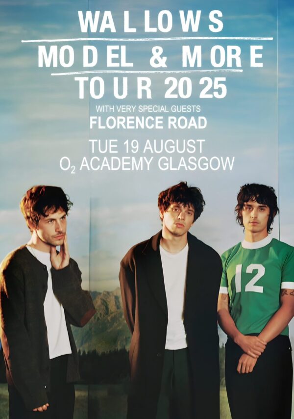 WALLOWS Model & More 2025 UK Tour: GLASGOW Academy Poster