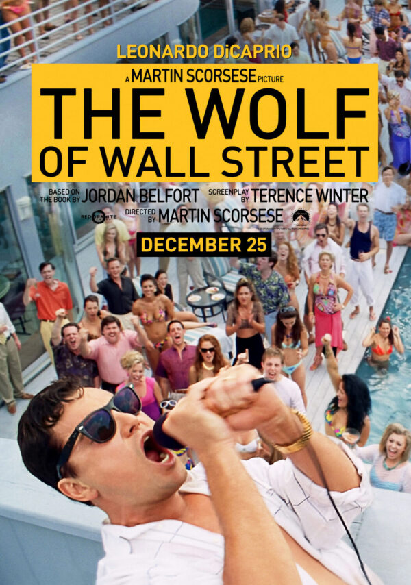 WOLF OF WALL STREET  Movie Film Poster Print