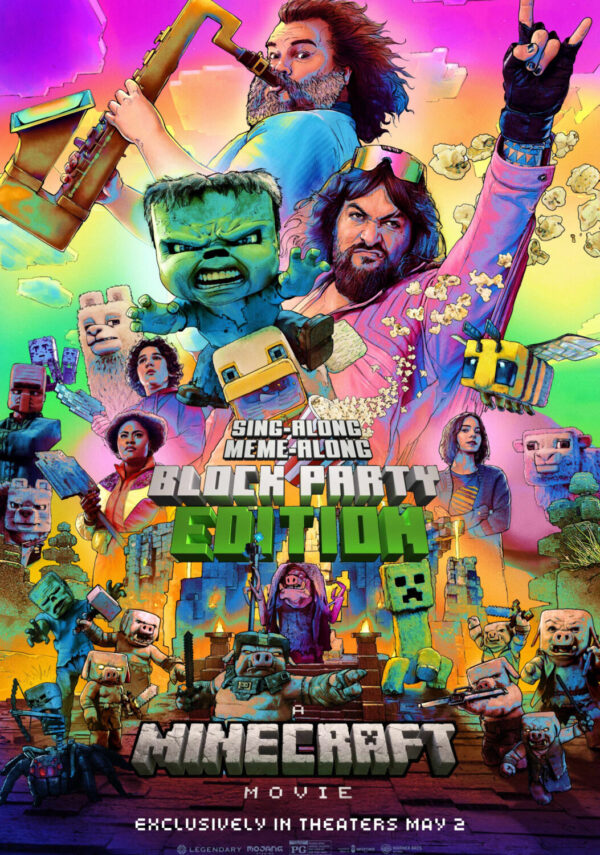 A MINECRAFT Movie Film Poster Print