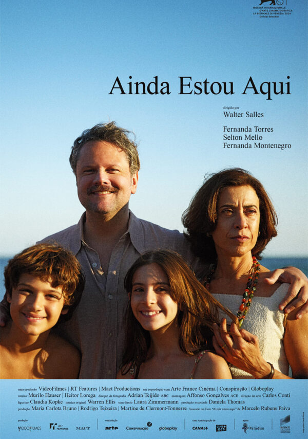 AINDA ESTOU AQUI Movie Film Poster Print