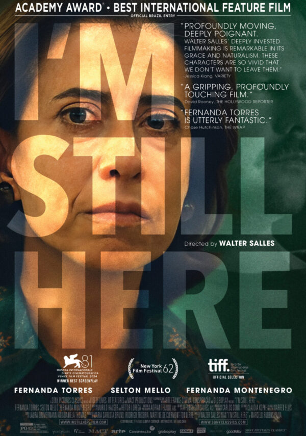 AINDA ESTOU AQUI Movie Film Poster Print