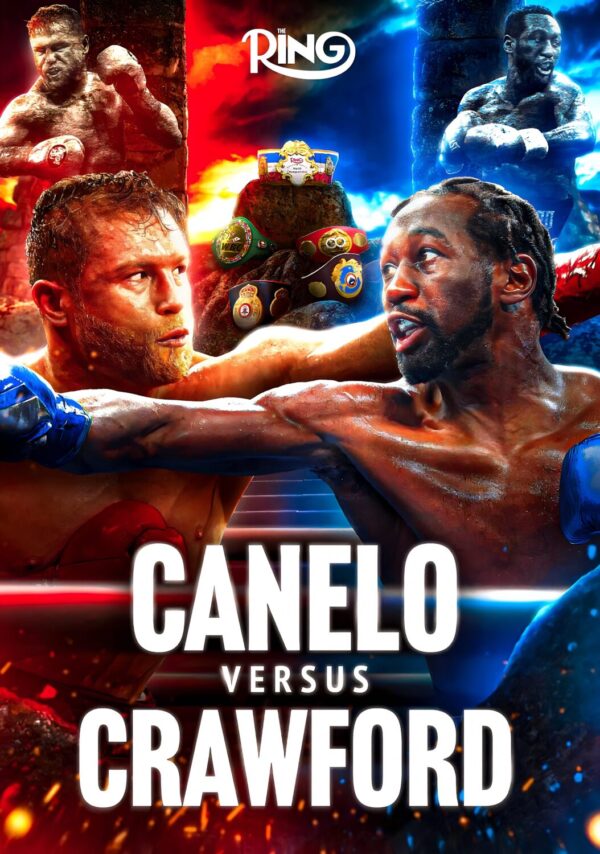 CANELO ALVAREZ vs. TERRENCE CRAWFORD Undisputed Las Vegas 2025 Boxing Fight Poster