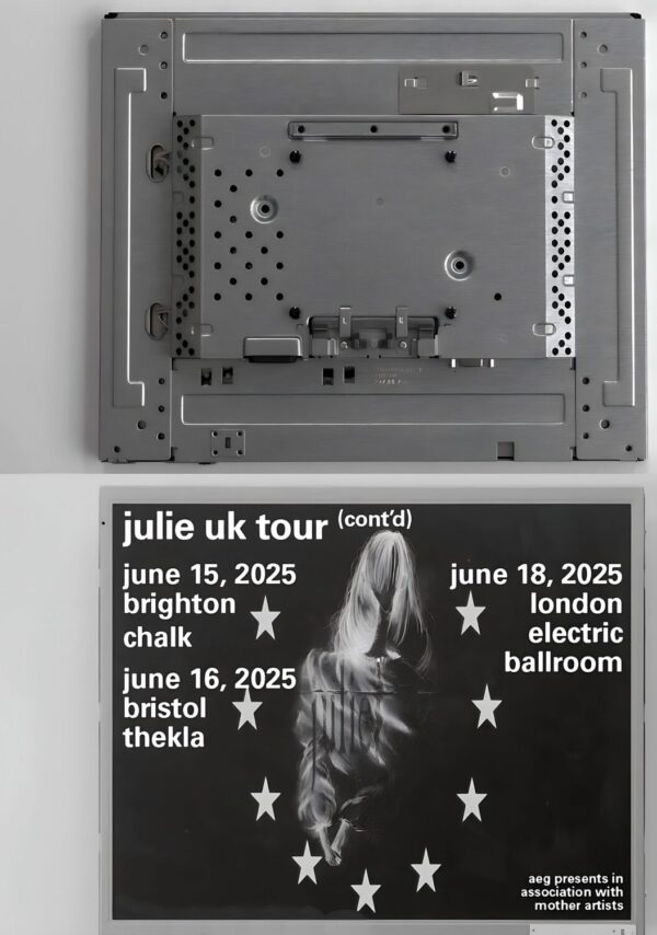 JULIE (singer) My Anti-Aircraft Friend 2025 UK Tour Poster