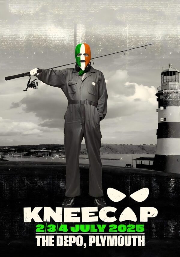 KNEECAP H.O.O.D Fine Art 2025 UK Tour: PLYMOUTH The Depo Poster