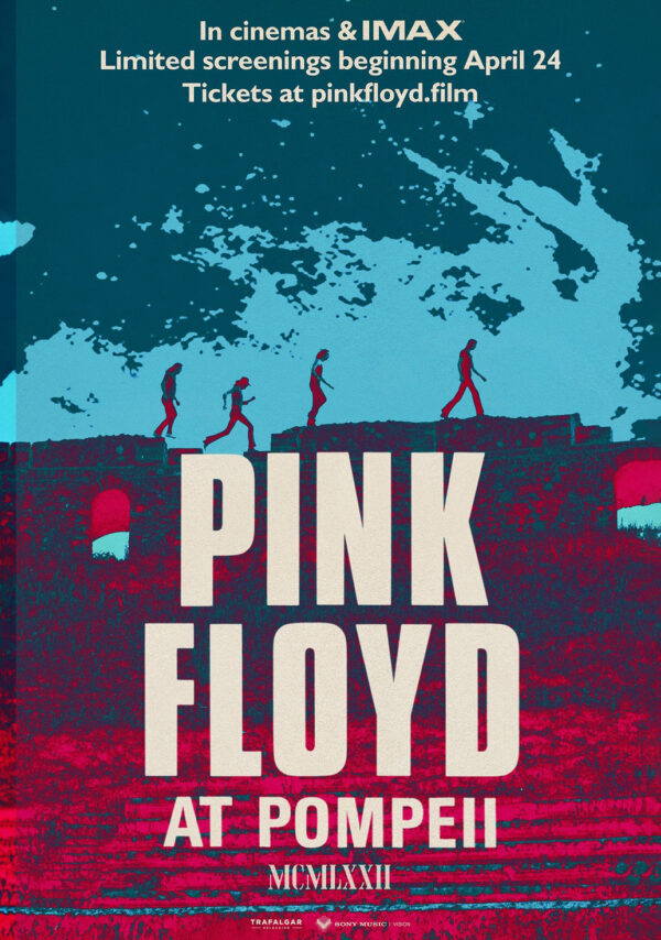 PINK FLOYD LIVE AT POMPEII Movie Film Poster