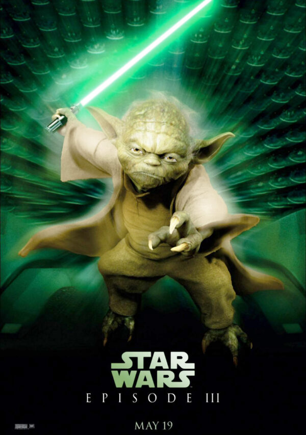 STAR WARS EPISODE III THREE REVENGE OF THE SITH Movie Film Poster