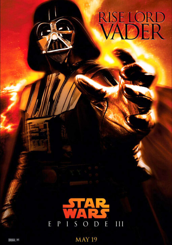 STAR WARS EPISODE III THREE REVENGE OF THE SITH Movie Film Poster