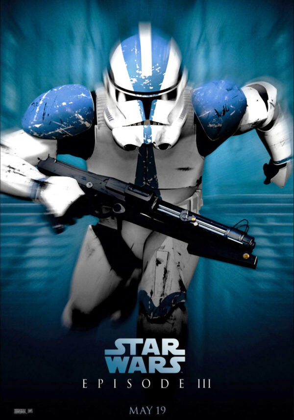 STAR WARS EPISODE III THREE REVENGE OF THE SITH Movie Film Poster