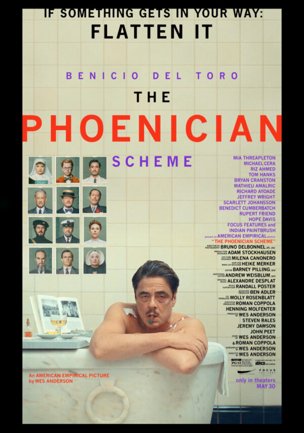 THE PHOENICIAN SCHEME Movie Film Poster
