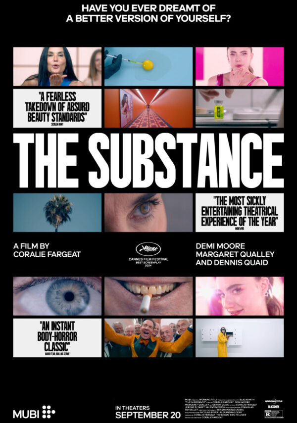 THE SUBSTANCE Movie Film Poster
