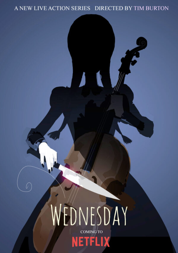 WEDNESDAY Movie Film Poster