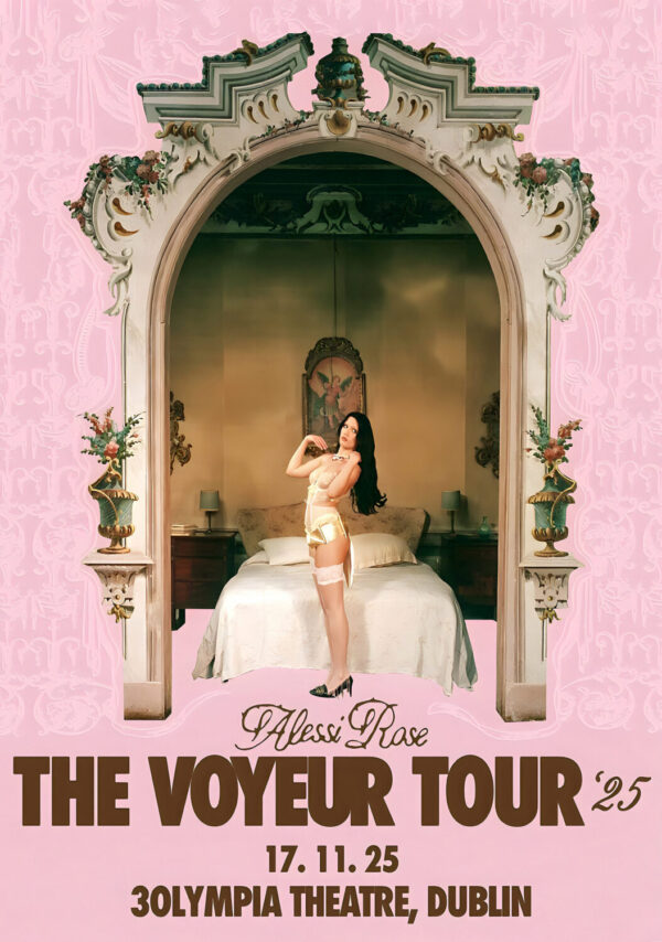 ALESSI ROSE The Voyeur 2025 Ireland Tour: DUBLIN 3Olympia Theatre Poster