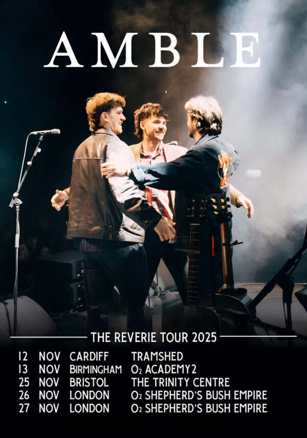 AMBLE The Reverie 2025 UK Tour Poster