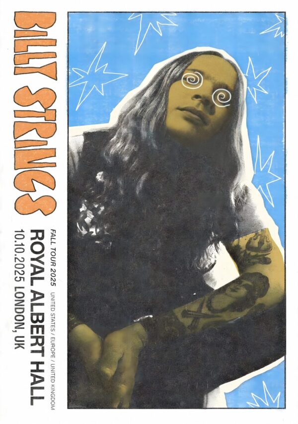 BILLY STRINGS Highways Prayers 2025 Tour: LONDON Royal Albert Hall Poster