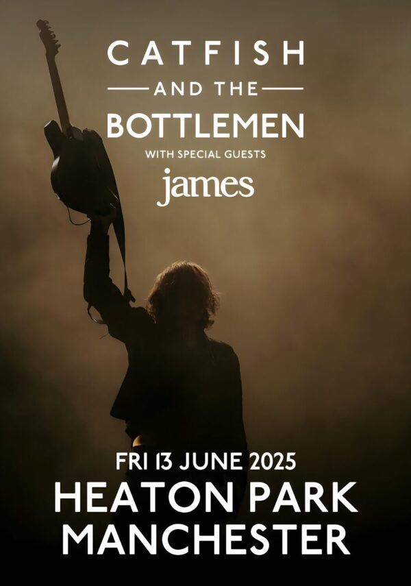 CATFISH & THE BOTTLEMEN Live 2025 UK Stadium Tour: MANCHESTER Heaton Park Poster