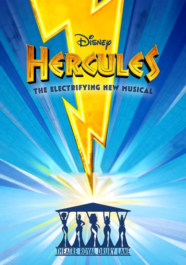HERCULES Theatre Musical West End Broadway Play Poster