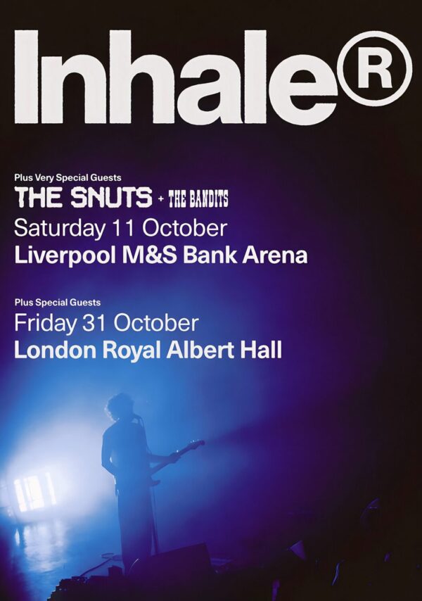 INHALER Open Wide 2025 UK Tour: LIVERPOOL - LONDON Royal Albert Hall Poster