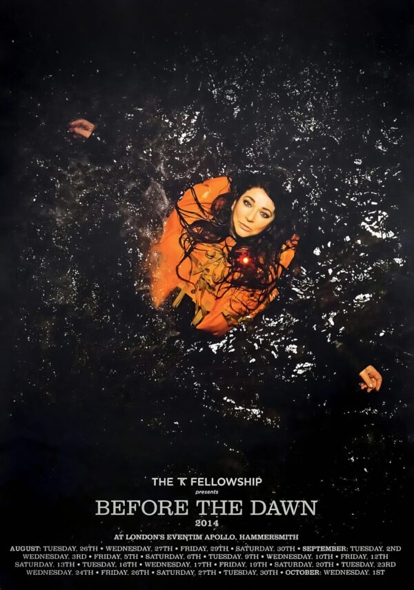 KATE BUSH Before The Dawn 2014 Tour: LONDON Eventim Apollo Poster Print