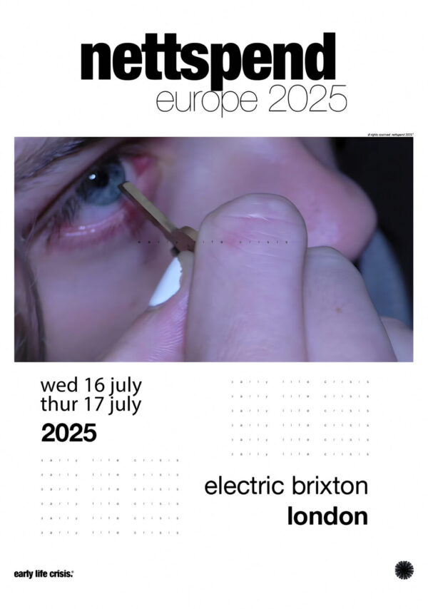 NETTSPEND Bad Ass Kid 2025 UK Tour: LONDON Electric Brixton Poster