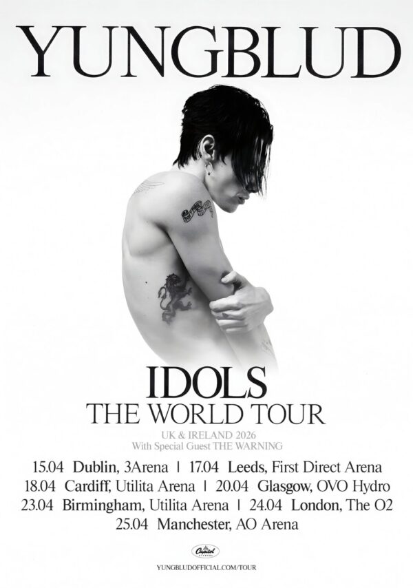 YUNGBLUD Idols 2025 UK Arena Tour Poster Print