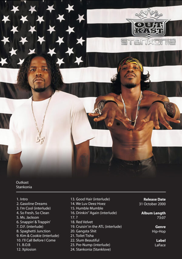OUTKAST Stankonia (2000) - The Album Poster Print