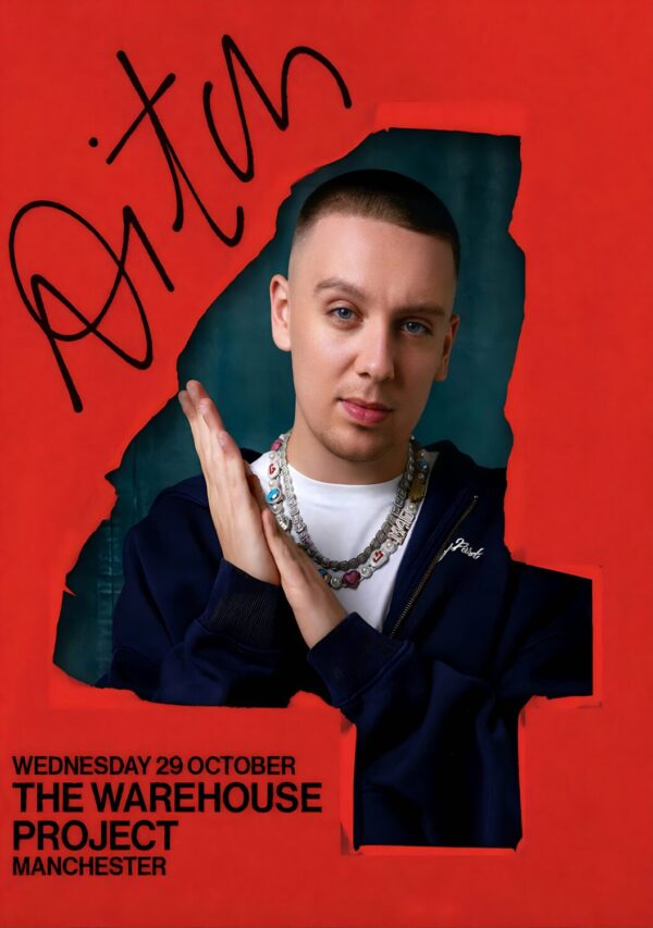 AITCH (rapper) Live 4 2025 Tour: MANCHESTER Warehouse Project Poster