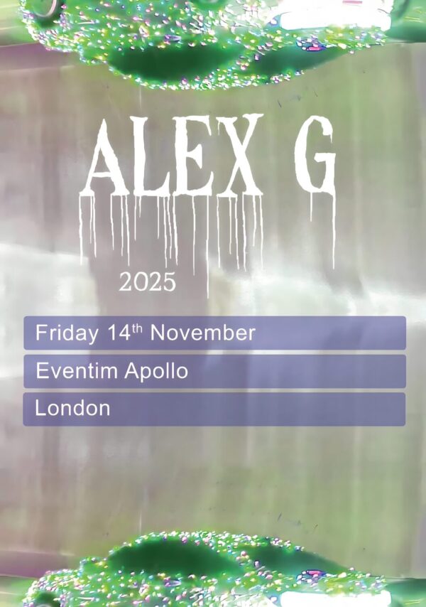 ALEX G Headlights 2025 Tour: LONDON Eventim Apollo Poster