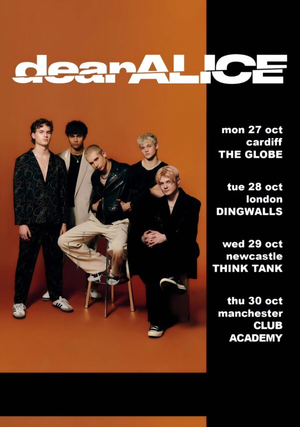 dearALICE Sweet 2025 Live UK Tour Poster