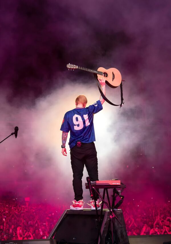 ED SHEERAN Loop 2025 Live Stage Photo Tour Poster