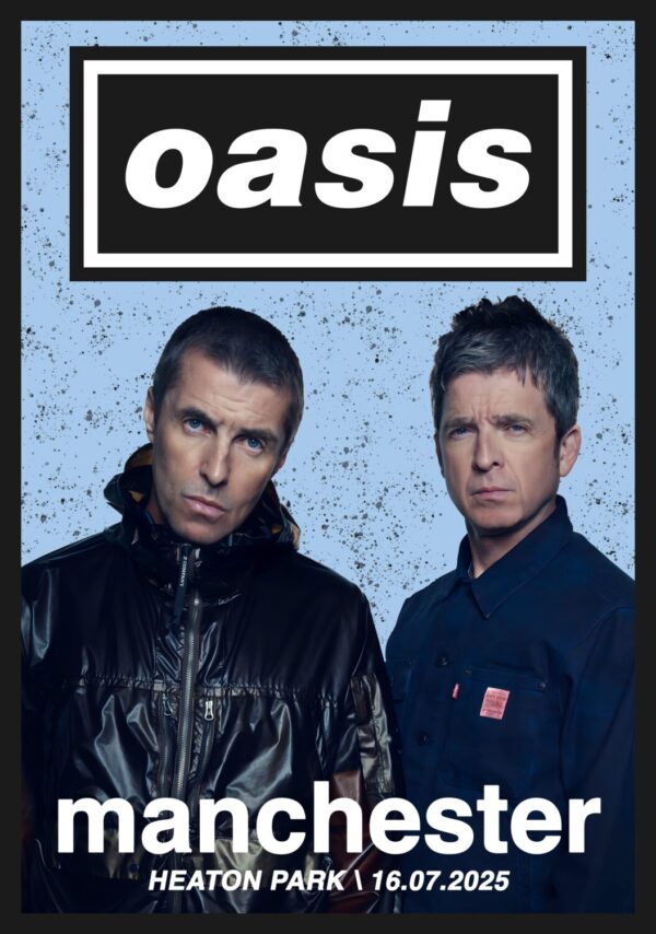 OASIS live '25 UK Tour: MANCHESTER Heaton Park - 16 July 2025 Poster Print