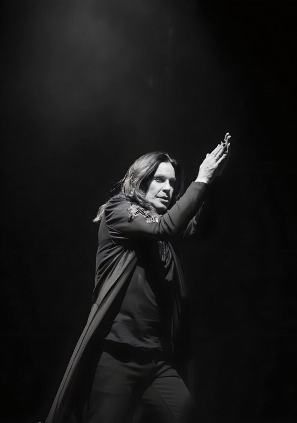 OZZY OSBOURNE (Black Sabbath) Blizzard Of Oz Live Photo Poster