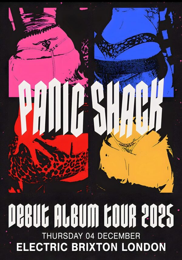 PANIC SHAKE Debut Album 2025 Tour: LONDON Electric Brixton Poster